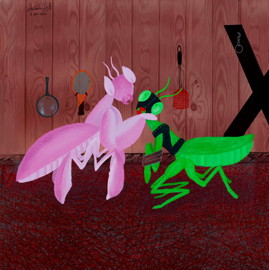 "Love Bites" – Art Print by Hannah Hall