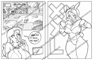 Bimbofication: A Fetish & Queer-Themed Adult Coloring Book