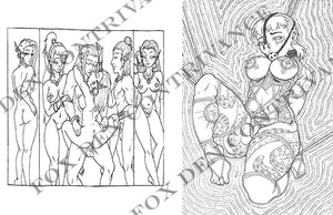 Nox adult coloring book