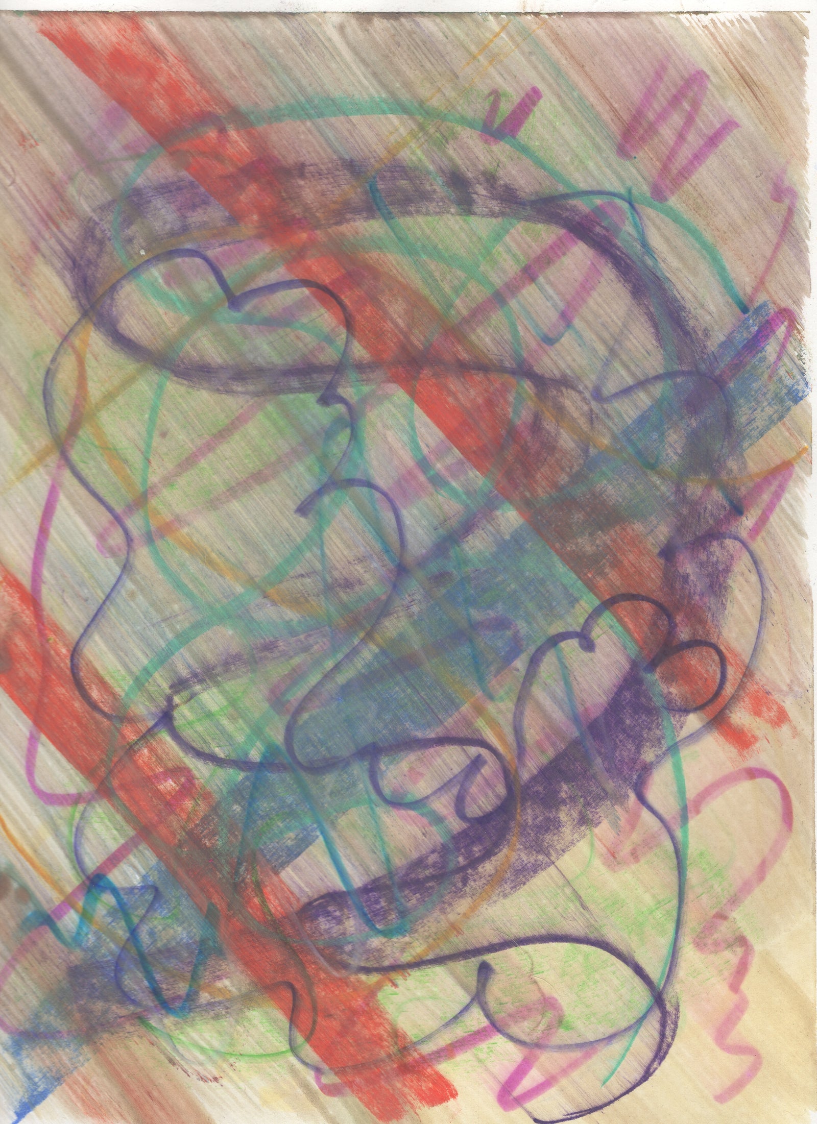 Chaotic Whimsy: A Dance of Lines & Daydreams 🎭🌪️Art Print